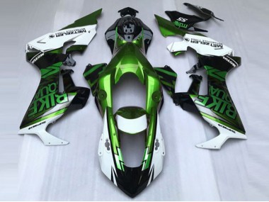 Verde & Blanco Personalizado 17-23 Honda CBR1000RR Carenado