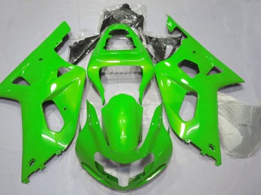 Verde Brillante 01-03 Suzuki GSXR 600-750 Carenado