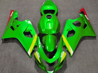 Verde Brillante 04-05 Suzuki GSXR 600-750 Carenado