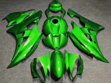 Verde Brillante 06-07 Yamaha R6 Carenado