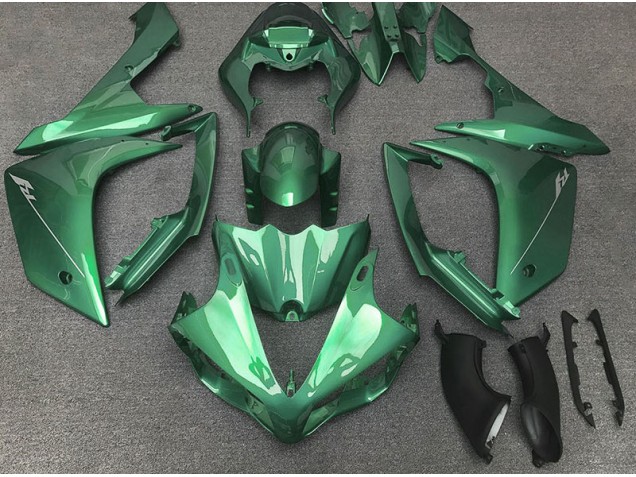 Verde Brillante 07-08 Yamaha R1 Carenado Verde Brillante 07-08 Yamaha R1 Carenado