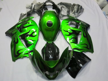 Verde Brillante 97-07 Suzuki GSXR 1300 Carenado
