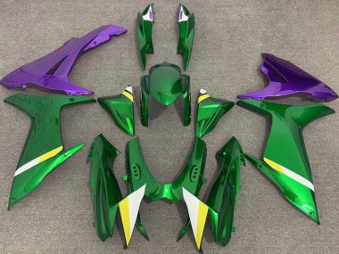 Verde Brillante & Morado 11-24 Suzuki GSXR 600-750 Carenado
