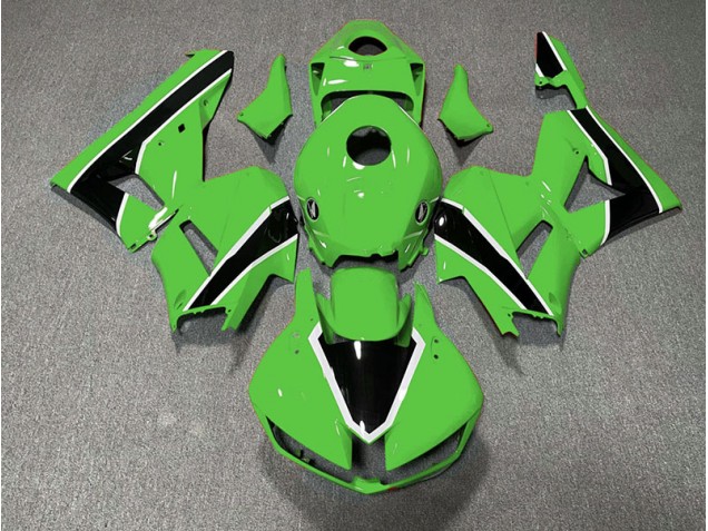 Verde Brillante & Negro 13-23 Honda CBR600RR Carenado Verde Brillante & Negro 13-23 Honda CBR600RR Carenado