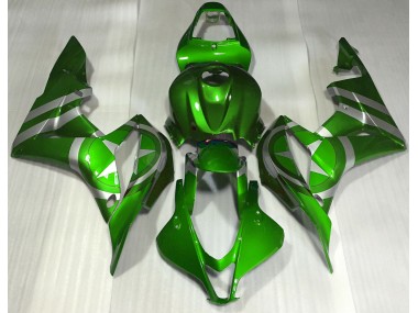 Verde Capitán América 07-08 Honda CBR600RR Carenado