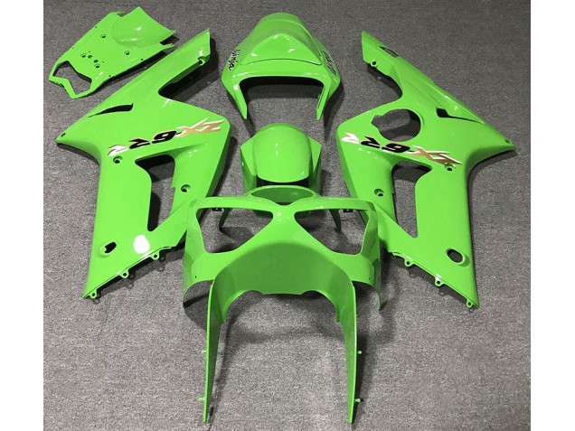 Verde Claro 03-04 Kawasaki ZX6R Carenado Verde Claro 03-04 Kawasaki ZX6R Carenado