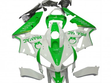 Verde Claro & Blanco Pramac 05-06 Honda CBR600RR Carenado
