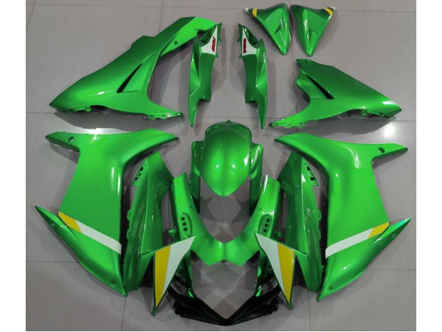 Verde Claro Brillante 11-24 Suzuki GSXR 600-750 Carenado Verde Claro Brillante 11-24 Suzuki GSXR 600-750 Carenado
