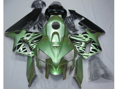 Verde Claro Llama 05-06 Honda CBR600RR Carenado