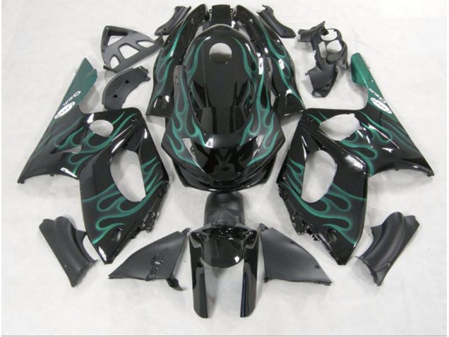Verde Esmeralda Llama 98-07 Yamaha YZF600 Carenado