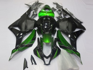 Verde Especial Negro Mate 09-12 Honda CBR600RR Carenado