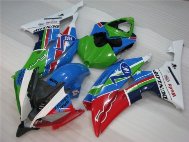 Verde Fiat 08-16 Yamaha R6 Carenado