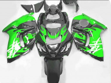 Verde & Gris 08-20 Suzuki GSXR 1300 Carenado