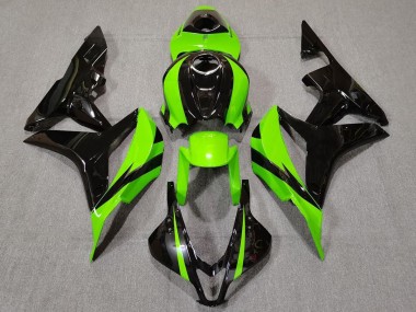 Verde Lima & Negro 07-08 Honda CBR600RR Carenado