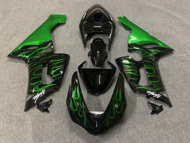 Verde Llama 05-06 Kawasaki ZX6R Carenado Verde Llama 05-06 Kawasaki ZX6R Carenado