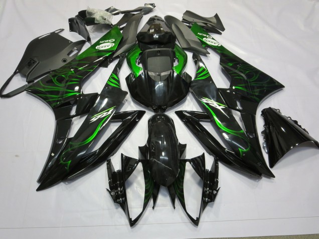 Verde Llama 06-07 Yamaha R6 Carenado Verde Llama 06-07 Yamaha R6 Carenado