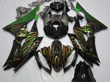 Verde Llama 08-16 Yamaha R6 Carenado