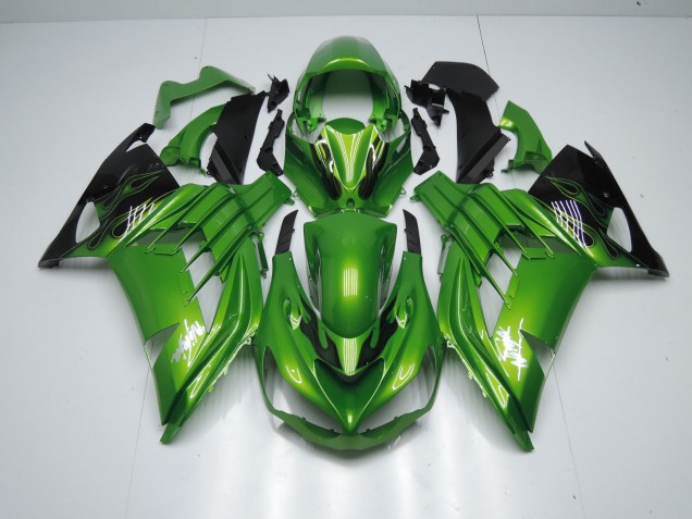 Verde Llama 12-21 Kawasaki ZX14R Carenado Verde Llama 12-21 Kawasaki ZX14R Carenado