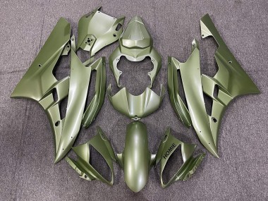 Verde Mate 06-07 Yamaha R6 Carenado