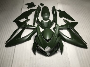 Verde Mate 08-10 Suzuki GSXR 600-750 Carenado