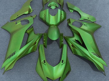 Verde Mate 17-21 Yamaha R6 Carenado