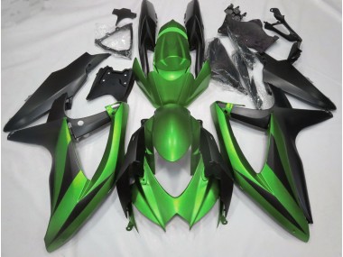 Verde Mate Sin R 08-10 Suzuki GSXR 600-750 Carenado
