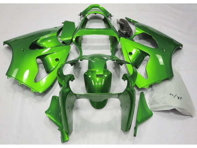 Verde Metalizado 00-02 Kawasaki ZX6R Carenado Verde Metalizado 00-02 Kawasaki ZX6R Carenado
