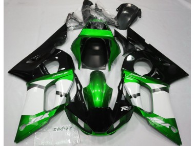 Verde Metalizado 98-02 Yamaha R6 Carenado
