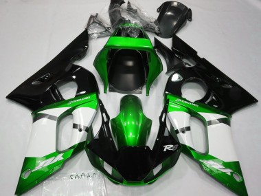 Verde Metalizado 98-02 Yamaha R6 Carenado