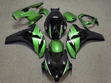 Verde & Negro 08-11 Honda CBR1000RR Carenado