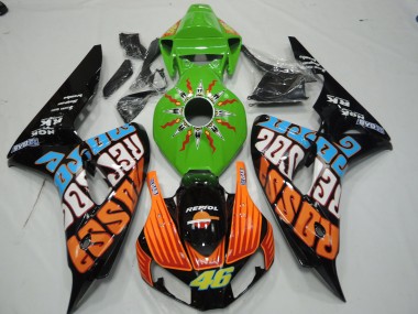 Verde Rossi 06-07 Honda CBR1000RR Carenado