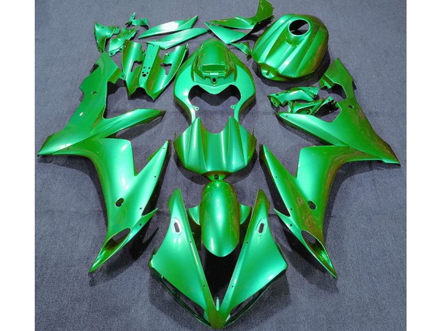 Verde Solido 04-06 Yamaha R1 Carenado
