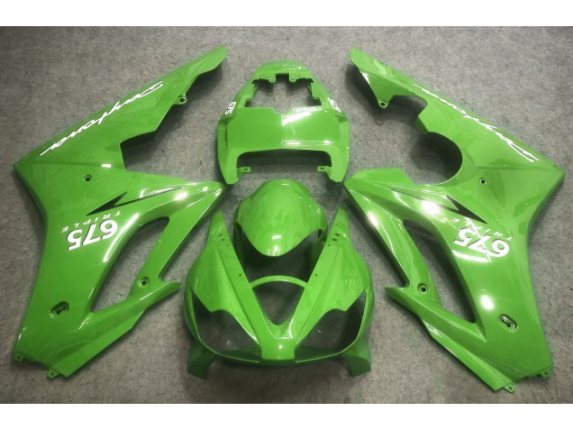 Verde Vibrante 06-08 Triumph Daytona 675 Carenado Verde Vibrante 06-08 Triumph Daytona 675 Carenado