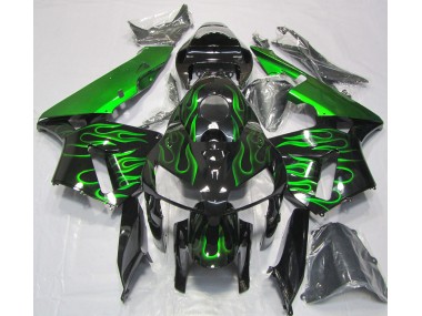 Verde Vibrante Llama 05-06 Honda CBR600RR Carenado