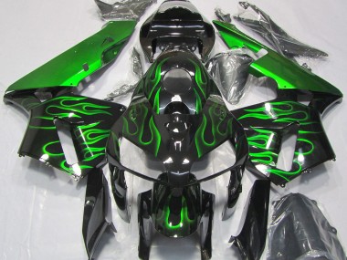 Verde Vibrante Llama 05-06 Honda CBR600RR Carenado