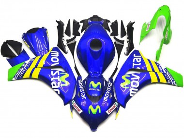 Vibrante Movistar 08-11 Honda CBR1000RR Carenado